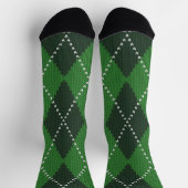 Chaussette Argyle vert irlandais (Haut)
