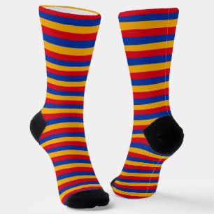 Chaussette Arménie Chaussettes, mode patriotique du drapeau a