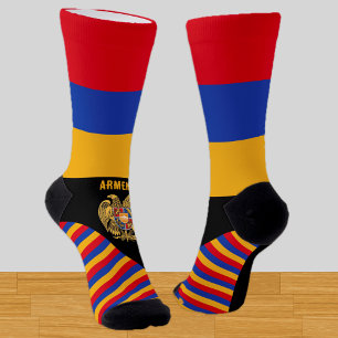 Chaussette Arménie, mode, drapeau arménien, patriotique