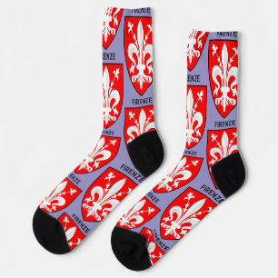 Chaussette Armoiries de lys florentin, Beaux-Arts