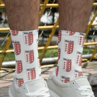 Chaussette Armoiries du canton suisse du Valais