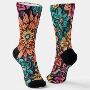 Chaussette Arrangement de Flower