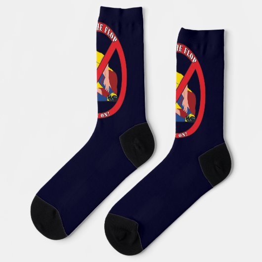 CHAUSSETTE ARRÊTEZ LE FLOP (Gauche)