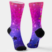 Chaussette Arrière - plan rose brillant (Angulaire)
