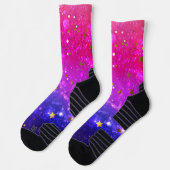 Chaussette Arrière - plan rose brillant (Gauche)