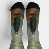 Chaussette Arrivée d'automne : Communiquer avec la nature (Haut)