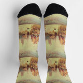 Chaussette Arrivée d'un paquebot par Joseph Turner (Haut)