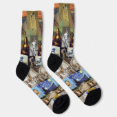 Chaussette Art célèbre, Collage X (Droite)