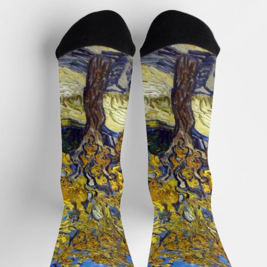 Chaussette Art de Van Gogh Mulberry Tree (Haut)