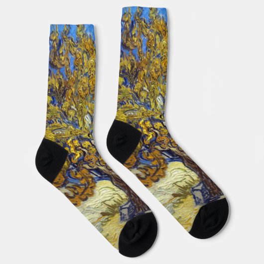Chaussette Art de Van Gogh Mulberry Tree (Droite)