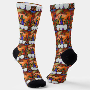 Chaussette Art Gnome