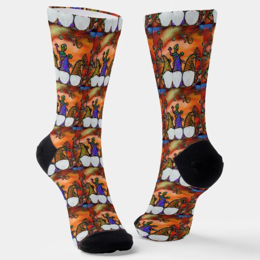 Chaussette Art Gnome (Angulaire)