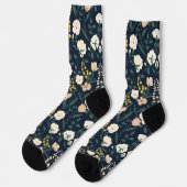 Chaussette Art Nouveau William-Morris Pattern (Gauche)