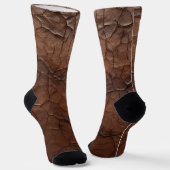 Chaussette Aspect cuir (Angulaire)
