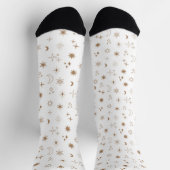 Chaussette Astrologie Star Motif (Haut)