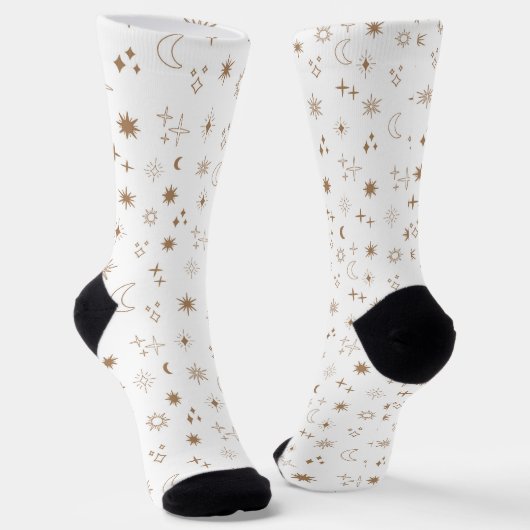 Chaussette Astrologie Star Motif (Angulaire)