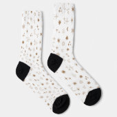 Chaussette Astrologie Star Motif (Droite)