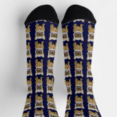 Chaussette Astronaute chien mignon (Haut)