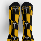 Chaussette Athletic Crew Sock avec drapeau de Baltimore, État (Haut)