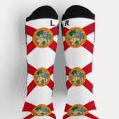 Chaussette Athletic Crew Sock avec drapeau de Floride, États- (Haut)