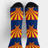 Chaussette Athletic Crew Sock avec drapeau de l'Arizona, État (Haut)