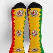 Chaussette Athletic Crew Sock avec drapeau de Los Angeles, Ét (Haut)