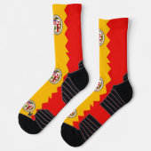 Chaussette Athletic Crew Sock avec drapeau de Los Angeles, Ét (Gauche)