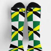 Chaussette Athletic Crew Sock avec drapeau de Monterey, États (Haut)