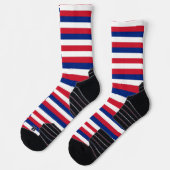 Chaussette Athletic Crew Sock avec drapeau d'Hawaii, États-Un (Gauche)