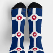 Chaussette Athletic Crew Sock avec drapeau d'Indianapolis, Ét (Haut)