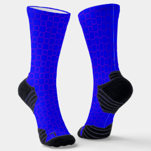 Chaussette Athletic Crew Sock Bleu pourpre Conception classiq