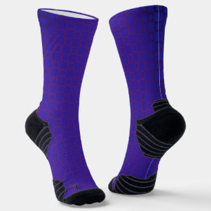 Chaussette Athletic Crew Sock Bleu pourpre Conception classiq