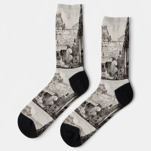 Chaussette Atrium du Portico d'Octavia à Rome