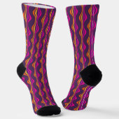 Chaussette Attentes de raisin Super Disco violet (Angulaire)