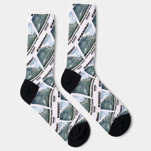 Chaussette Attention! Flux Pyroclastiques à l'intérieur du vo (Droite)