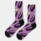 Chaussette Aubergine Thunder_Cove (Gauche)