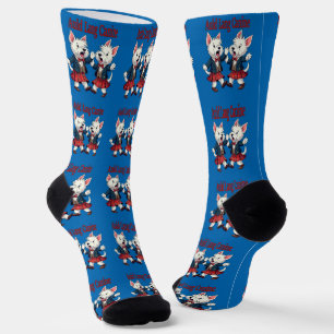 Chaussette Auld Lang Canine West Highland Terrier Ceilidh