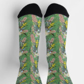 Chaussette Aussie Native Bush fleurit Summer Green (Haut)