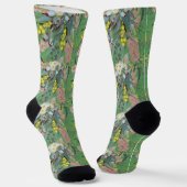Chaussette Aussie Native Bush fleurit Summer Green (Angulaire)