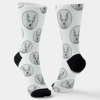 Chaussette Australian Cattle Dog Blue Heeler Original Chien A