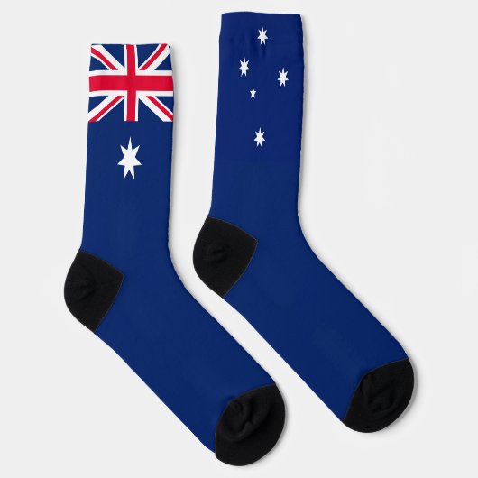 Chaussette Australie Drapeau Patriotique Australian National  (Droite)