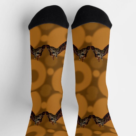 Chaussette Auto-réflexion Giraffe, (Haut)