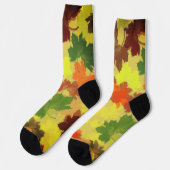 Chaussette Automne Feuille (Gauche)