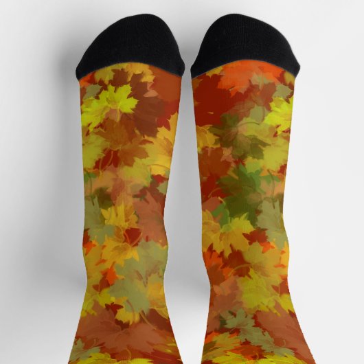 Chaussette Automne Feuille (Haut)