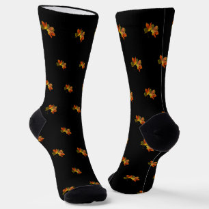 Chaussette Automne Feuille d'or