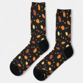 Chaussette Automne Feuilles Automne Motif (Gauche)