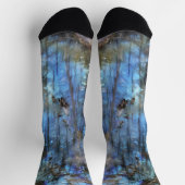 Chaussette Azure et Iridescence (Haut)