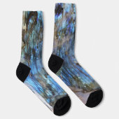 Chaussette Azure et Iridescence (Droite)