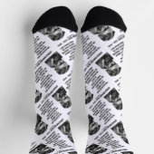 Chaussette B. Shaw Progress Depends Upon Unreasonable Man (Haut)