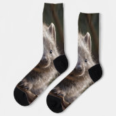 Chaussette Baby Australian Wombat Crew Chaussettes (Gauche)